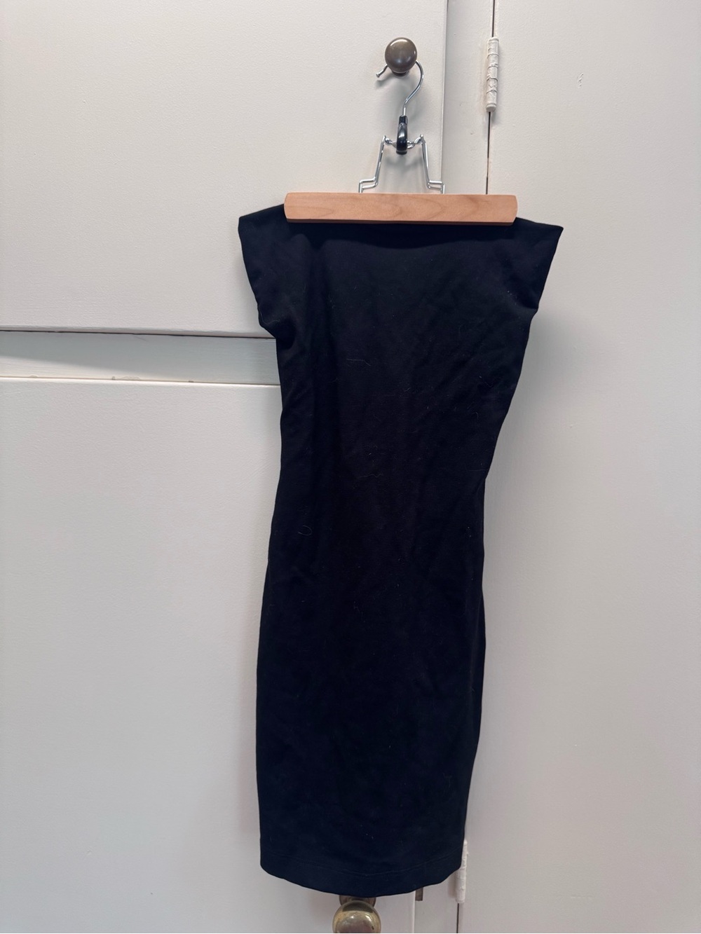 Leset Classic Black Strapless Sheath Dress - Women NWT